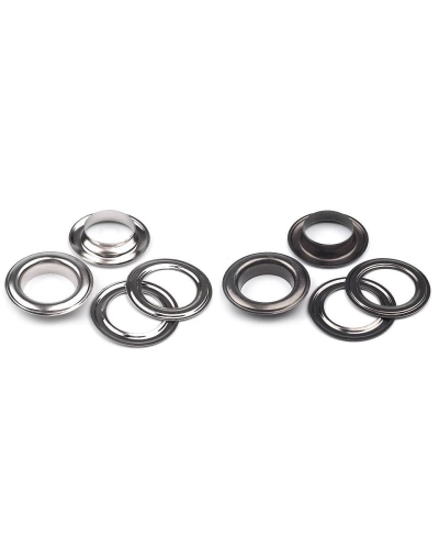 Ocheți metalici, Ø22 mm - 10 pereche | Mimib