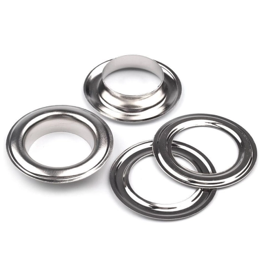 Ocheți metalici, Ø22 mm - 10 pereche | Mimib