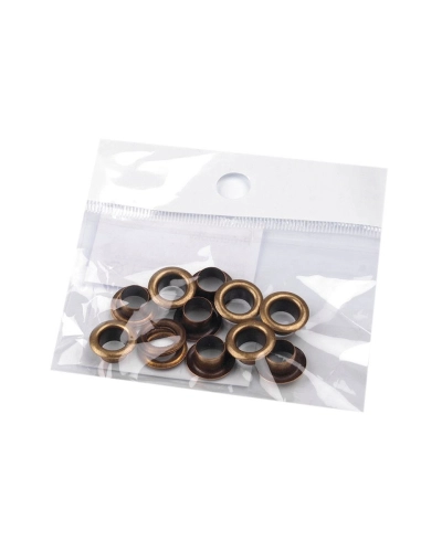 Ocheți metalici, Ø6 mm - 20 pereche | Mimib
