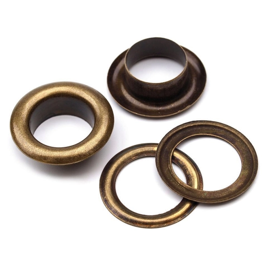 Ocheți metalici, Ø10 mm - 20 pereche | Mimib