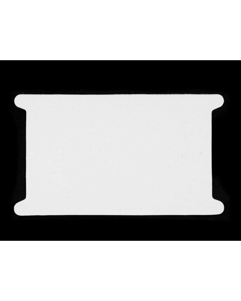 Card expunere panglici / șnururi, 12,5x22,5 cm - 50 buc. | Mimib