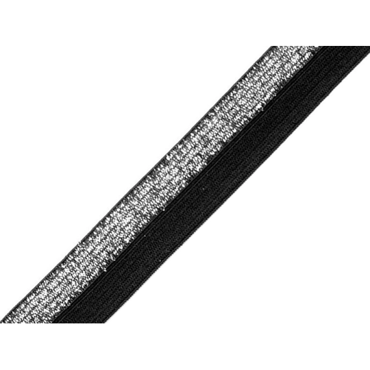 Elastic bias cu lurex, lățime 17 mm - 25 m | Mimib