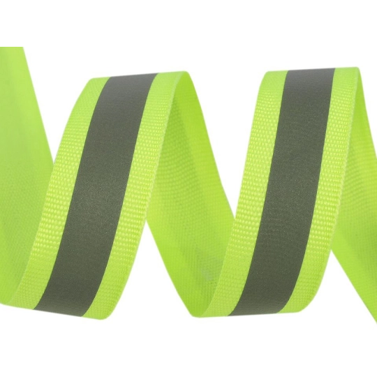 Bandă reflectorizantă textilă, lățime 20 mm - 5 m | Mimib