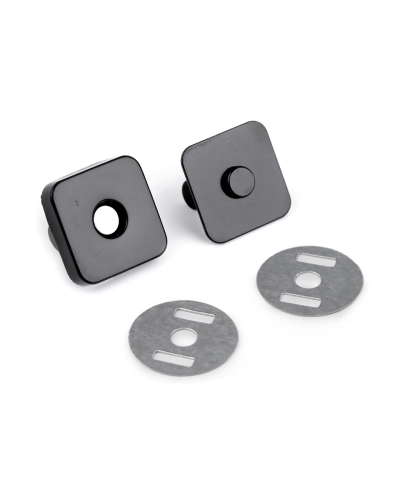 Închizatori / Capse magnetice pătrate, 18x18 mm - 5 set | Mimib