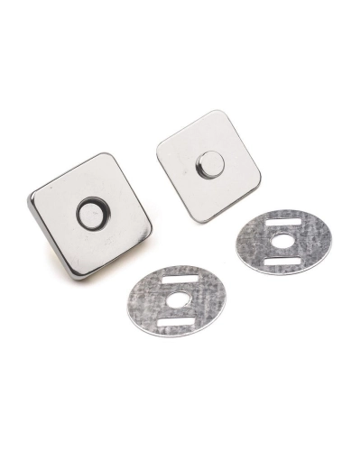 Închizatori / Capse magnetice pătrate, 18x18 mm - 5 set | Mimib