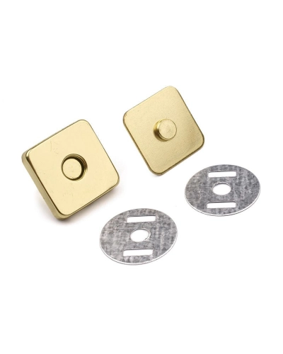 Închizatori / Capse magnetice pătrate, 18x18 mm - 5 set | Mimib