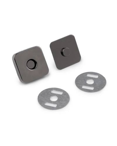 Închizatori / Capse magnetice pătrate, 18x18 mm - 5 set | Mimib