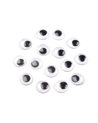 Ochi mobili autoadezivi, Ø12 mm - 20 buc. | Mimib