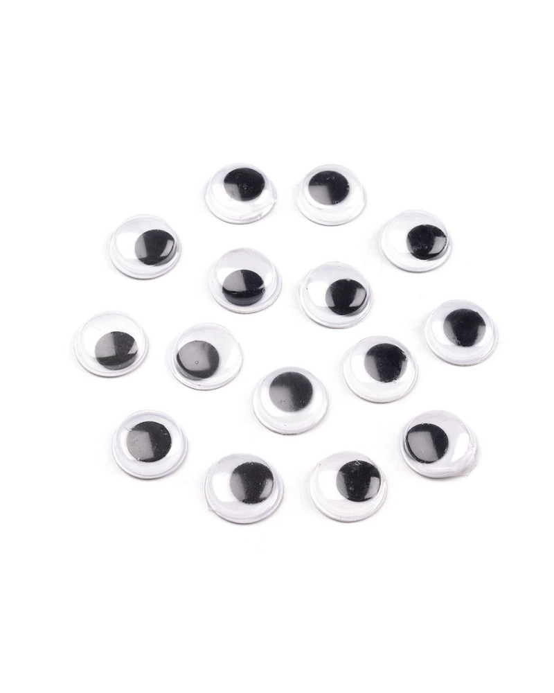 Ochi mobili autoadezivi, Ø12 mm - 20 buc. | Mimib