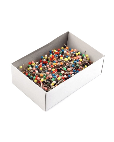 Bolduri cu cap din plastic, lungime 30 mm - 1 cutie | Mimib