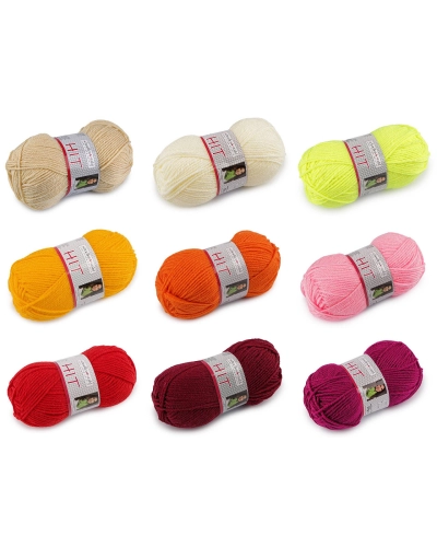 Fir de tricotat Hit, 50 g - 1 buc. | Mimib