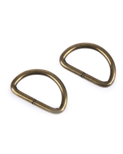 Inel metalic tip D, lățime 32mm - 10 buc. | Mimib