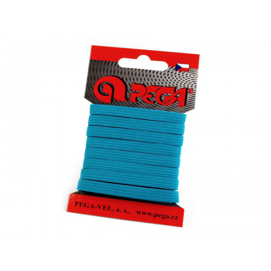 Elastic simplu colorat, lățime 7 mm | Mimib
