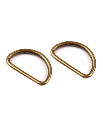 Inel metalic tip D, lățime 32 mm - 10 buc. | Mimib