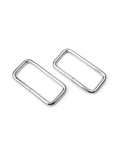 Inel metalic dreptunghiular, 32 mm - 10 buc. | Mimib