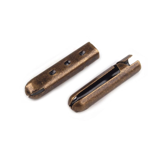 Terminație metalică pentru șnur,  Ø3,3 mm - 5 buc. | Mimib