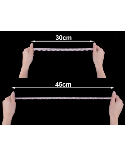 Dantelă elastică, lățime 16 mm - 13.5 m | Mimib