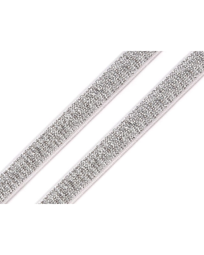 Elastic bretele sutien cu lurex, lățime 10 mm - 12.5 m | Mimib