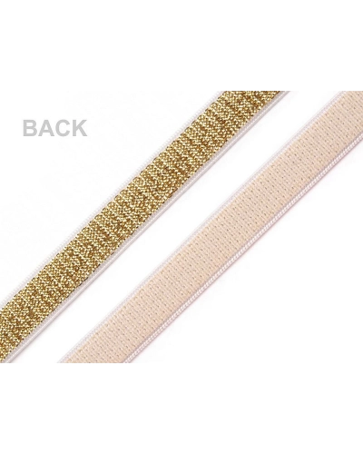 Elastic bretele sutien cu lurex, lățime 10 mm - 12.5 m | Mimib