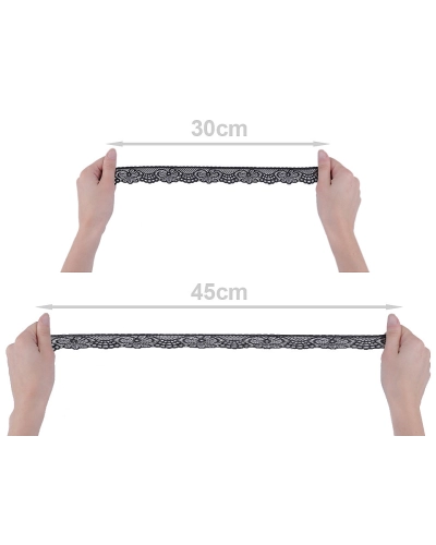 Dantelă elastică, lățime 30 mm - 13.5 m | Mimib