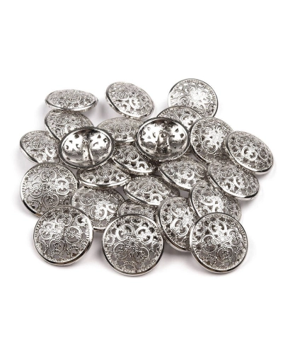 Nasturi metalici filigran, mărimea 40" - 5 buc. | Mimib