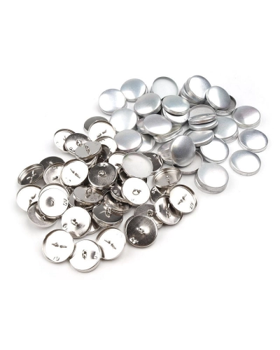 Nasturi de îmbrăcat metalici, 40" - 100 pereche | Mimib