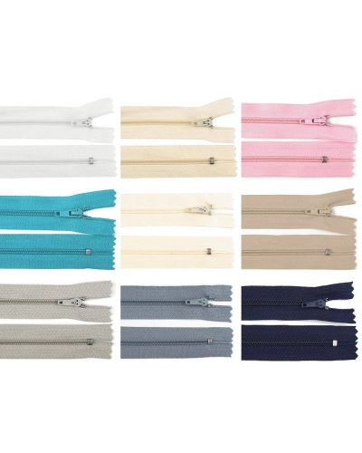 Špirálový zips No 3 dĺžka 30 cm pinlock - 1 ks | Mimib