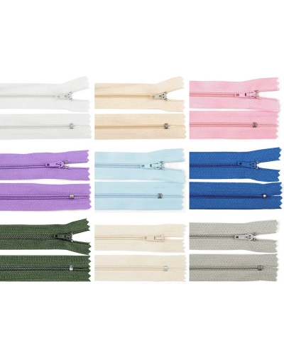 Špirálový zips No 3 dĺžka 35 cm pinlock - 1 ks | Mimib