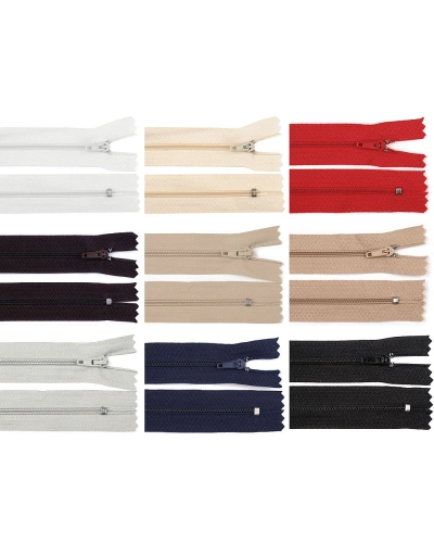 Špirálový zips No 3 dĺžka 45 cm pinlock - 1 ks | Mimib