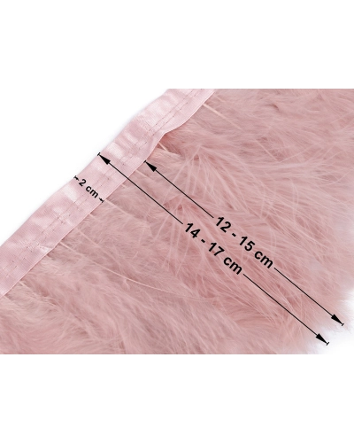 Prámik - marabu perie 12-15 cm - 1 ks | Mimib