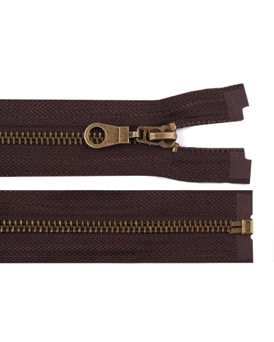 Staromosadzný zips No 5 dĺžka 50 cm bundový - 1 ks