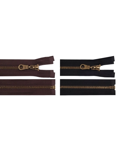 Staromosadzný zips No 5 dĺžka 85 cm bundový - 1 ks | Mimib