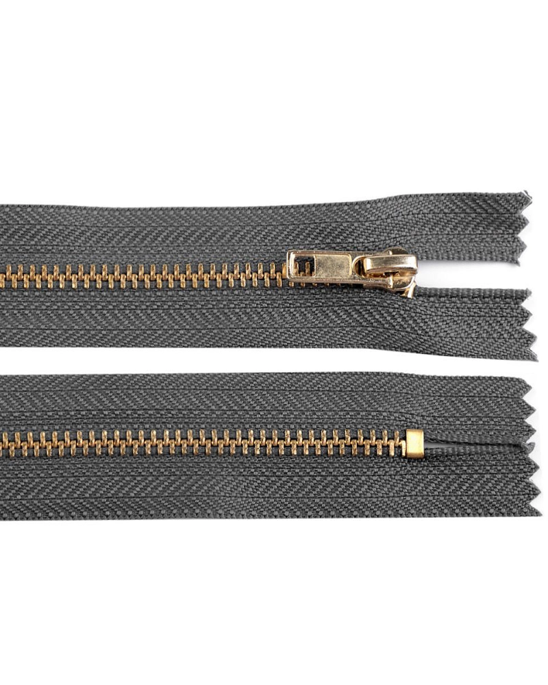 Kovový zips No 4 dĺžka 16 cm nohavicový - 1 ks | Mimib