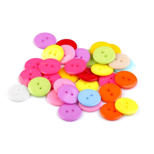 Nasturi plastic, mix de culori, mărimea 36" - 100 buc. | Mimib