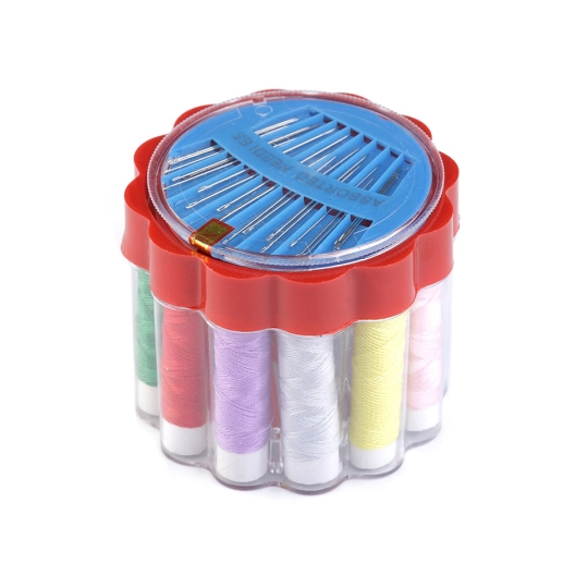 Set de cusut în cutie plastic - 1 buc. | Mimib