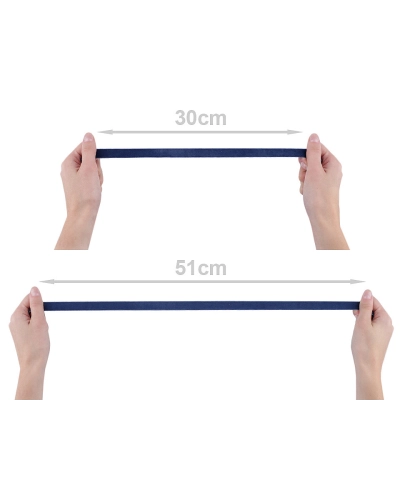 Elastic catifelat, lățime 16 mm - 1 m | Mimib