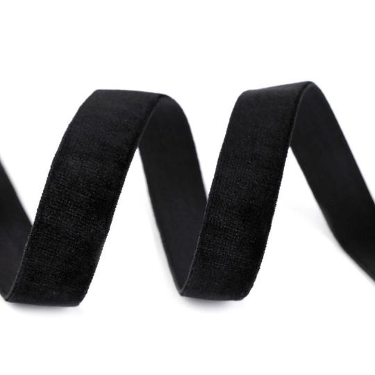Elastic catifelat, lățime 16 mm - 1 m | Mimib