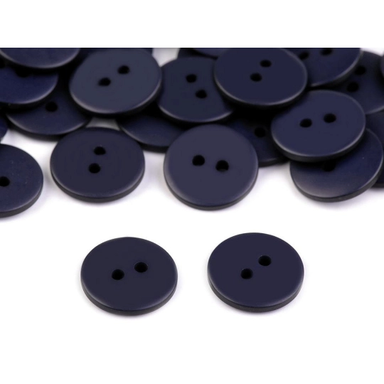 Nasturi plastic, 2 găuri, mărimea 24" - 10 buc. | Mimib