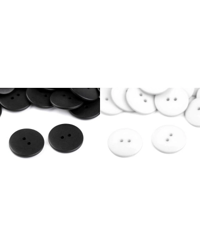 Nasturi plastic, 2 găuri, mărimea 36" - 10 buc. | Mimib