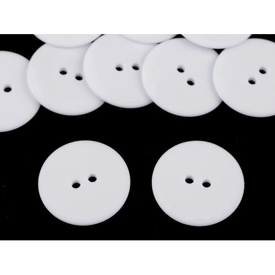 Nasturi plastic, 2 găuri, mărimea 48" - 10 buc. | Mimib