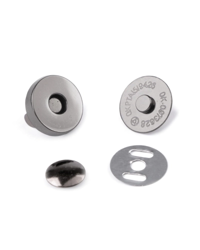 Închizatori / Capse magnetice cu nit, Ø18 mm - 5 set | Mimib