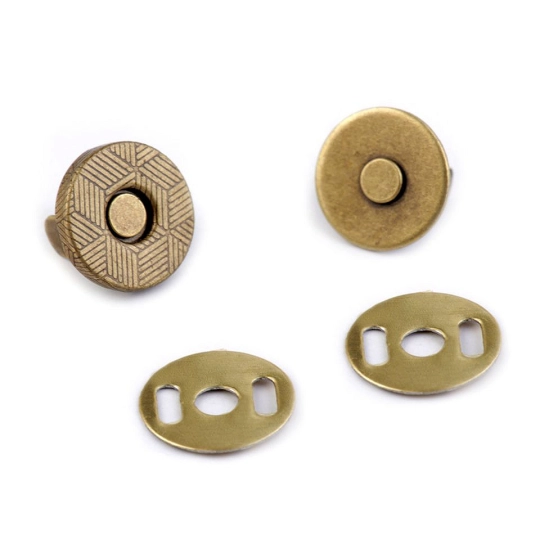 Închizatori / Capse magnetice, Ø10 mm - 5 set | Mimib