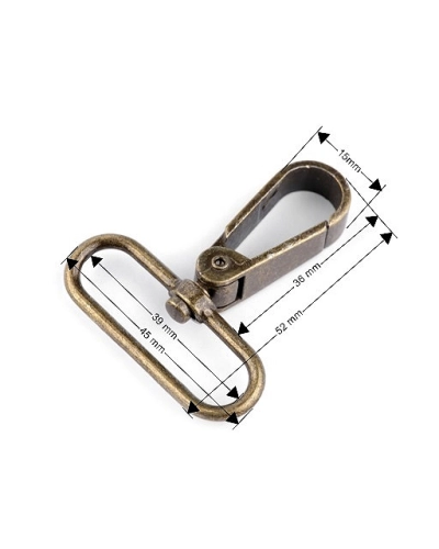 Carabină rotativă, 39 mm - 2 buc.