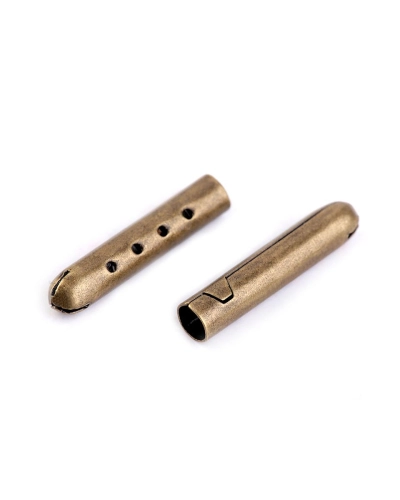 Terminație metalică pentru șnur, Ø4 mm - 10 buc. | Mimib