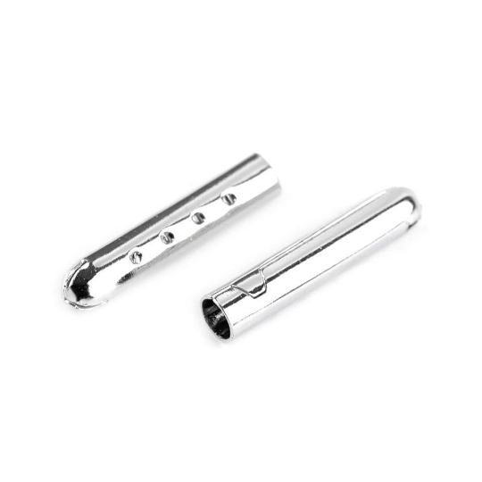 Terminație metalică pentru șnur, Ø4 mm - 10 buc. | Mimib