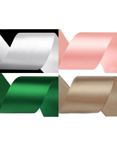 Panglică satin, lățime 50 mm, 3 m/buc - 3 m | Mimib