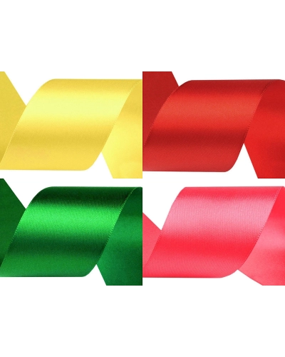 Panglică satin, lățime 50 mm, 3 m/buc - 3 m | Mimib