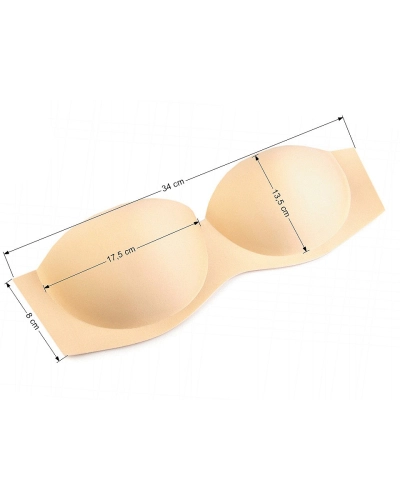 Cupe push-up pentru rochii, 80B - 1 buc. | Mimib