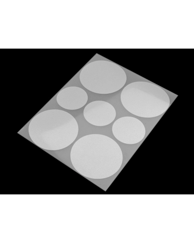 Aplicații termoadezive reflectorizante, diverse modele - 1 pungă | Mimib