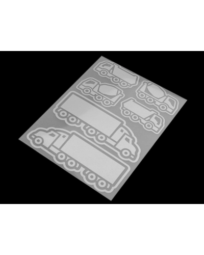 Aplicații termoadezive reflectorizante, diverse modele - 1 pungă | Mimib